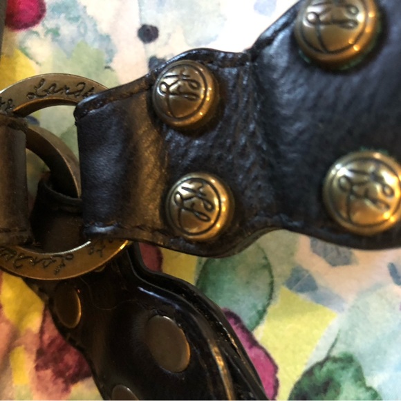 Kate Landry Etched Leather shoulder bag - Picture 7 of 14